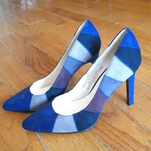 Unique Blue Heels